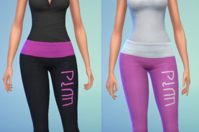 Pink Simlish Yoga Pants от Еrae-013