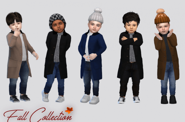 Briggs Fall Coat Toddler от McLayneSims