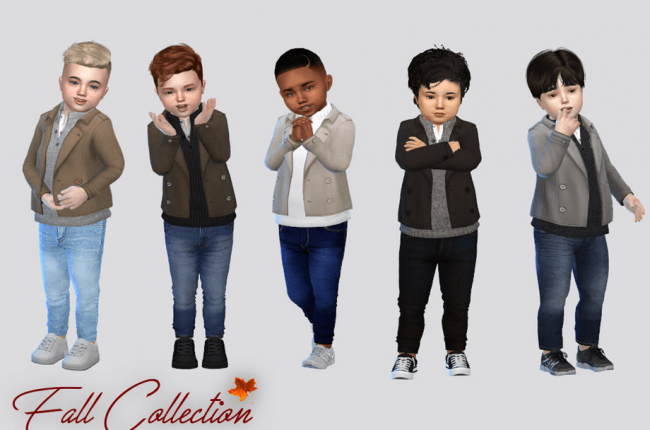 Martel Sweater Jacket Toddler от McLayneSims