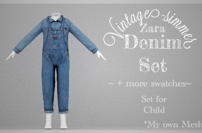 Denim Set ˗ Public release: October 30 от Vintage-simmer