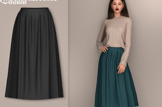 Jane Silk Skirt от talarian