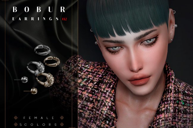 Ribbed Cuff Earrings от Bobur3