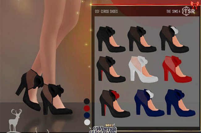 CERISE SHOES от DanSimsFantasy