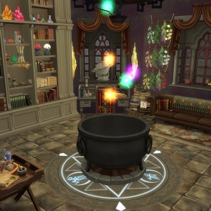 Работа №2. Кабинет старого мага.